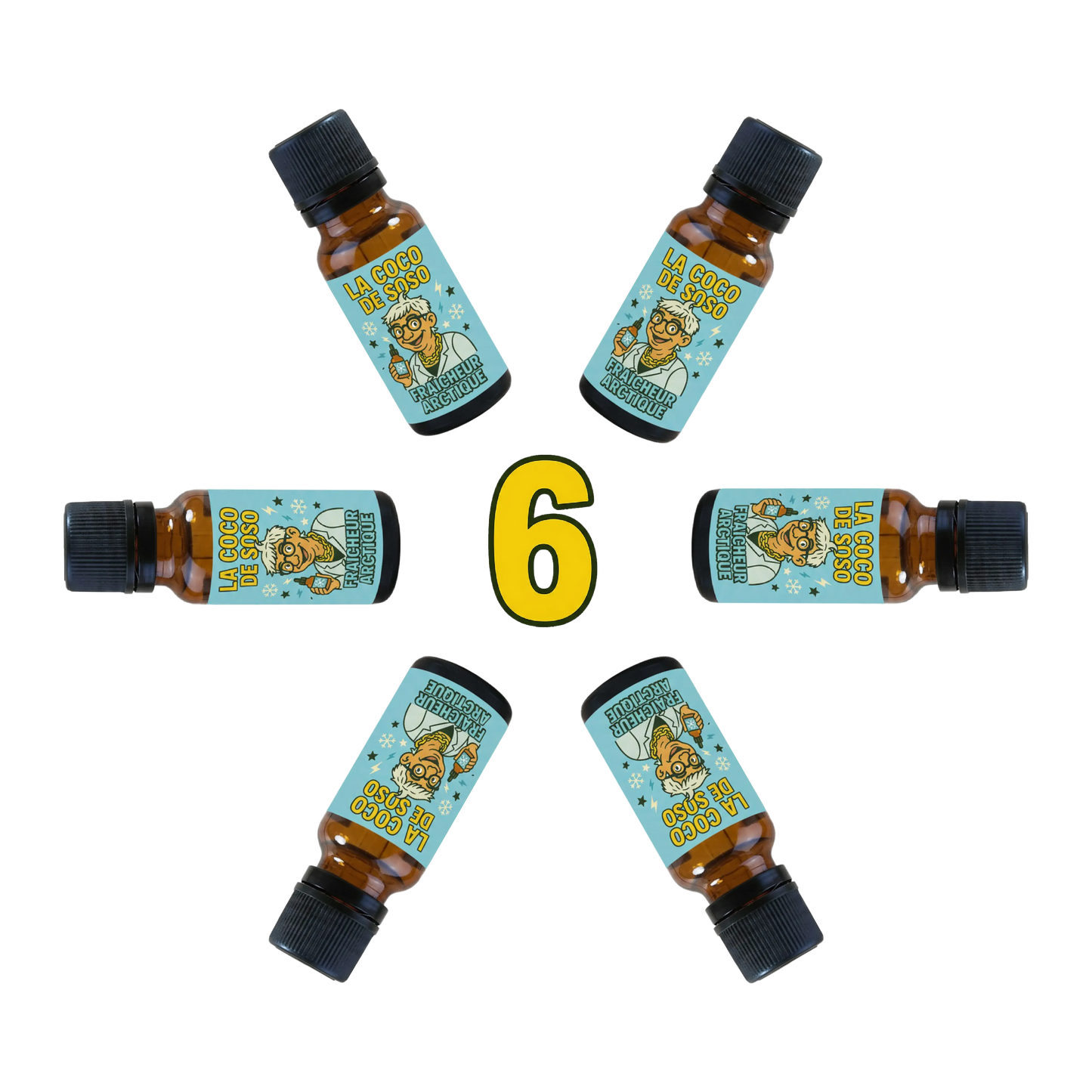 Pack de 6 - La Coco de Soso
